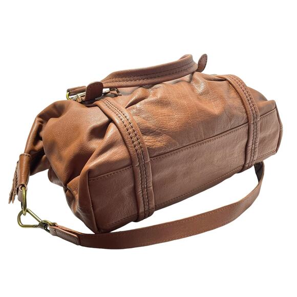 the sak Leather Duffel Satchel (Brown) - Picture 7 of 11